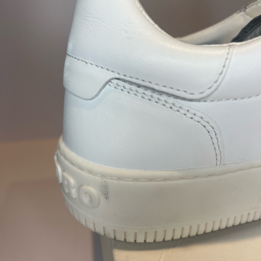 Magic White Lace Up Low Top Sneakers - Picture 9 of 10